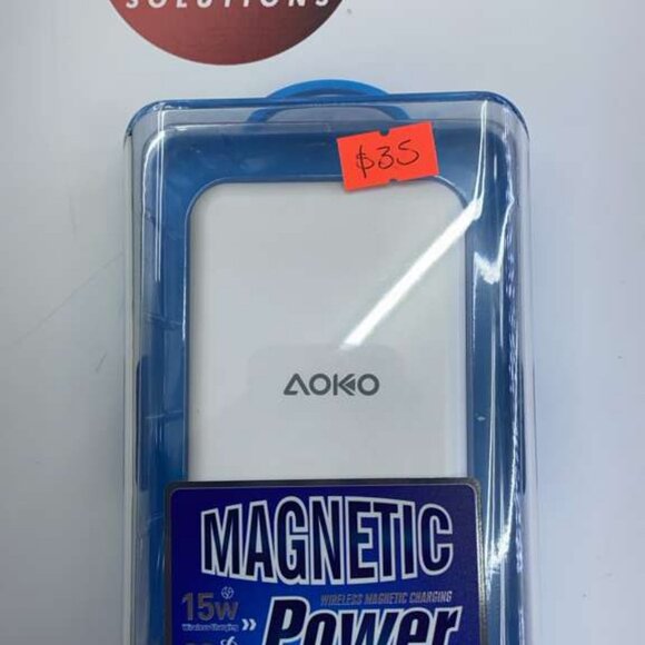 🔋 AOKO Magnetic Power Bank AP603/AP046 – 10000 mAh Fast Charging - Picture 1 of 2